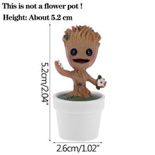 Load image into Gallery viewer, Baby Groot Flowerpot Flower Pot Planter Figurines Tree Man Cute Model Pen Pot Accessories Garden Planter Flower Pot Kids Gift