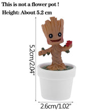 Load image into Gallery viewer, Baby Groot Flowerpot Flower Pot Planter Figurines Tree Man Cute Model Pen Pot Accessories Garden Planter Flower Pot Kids Gift