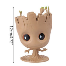 Load image into Gallery viewer, Baby Groot Flowerpot Flower Pot Planter Figurines Tree Man Cute Model Pen Pot Accessories Garden Planter Flower Pot Kids Gift