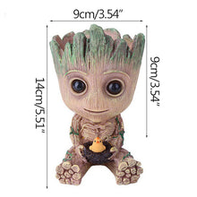Load image into Gallery viewer, Baby Groot Flowerpot Flower Pot Planter Figurines Tree Man Cute Model Pen Pot Accessories Garden Planter Flower Pot Kids Gift
