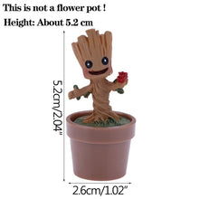 Load image into Gallery viewer, Baby Groot Flowerpot Flower Pot Planter Figurines Tree Man Cute Model Pen Pot Accessories Garden Planter Flower Pot Kids Gift
