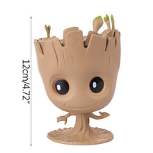 Load image into Gallery viewer, Baby Groot Flowerpot Flower Pot Planter Figurines Tree Man Cute Model Pen Pot Accessories Garden Planter Flower Pot Kids Gift
