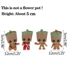 Load image into Gallery viewer, Baby Groot Flowerpot Flower Pot Planter Figurines Tree Man Cute Model Pen Pot Accessories Garden Planter Flower Pot Kids Gift
